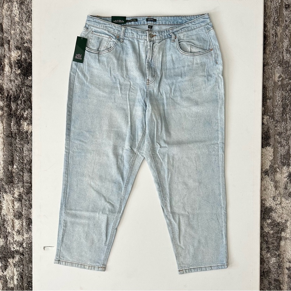 Wild Fable Women's Super High Rise Tapered Jeans Size 17